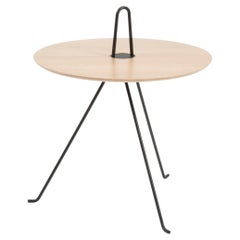 Tipi Low Oak Accent Table by Objekto