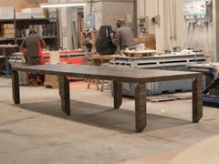 Tavolo da pranzo in marmo Tiptoe equilibrium 400cm+ / 13"+ di dAM Aelier