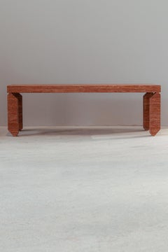 Tiptoe marmorner zeitgenössischer skulpturaler couchtisch von dAM Atelier A