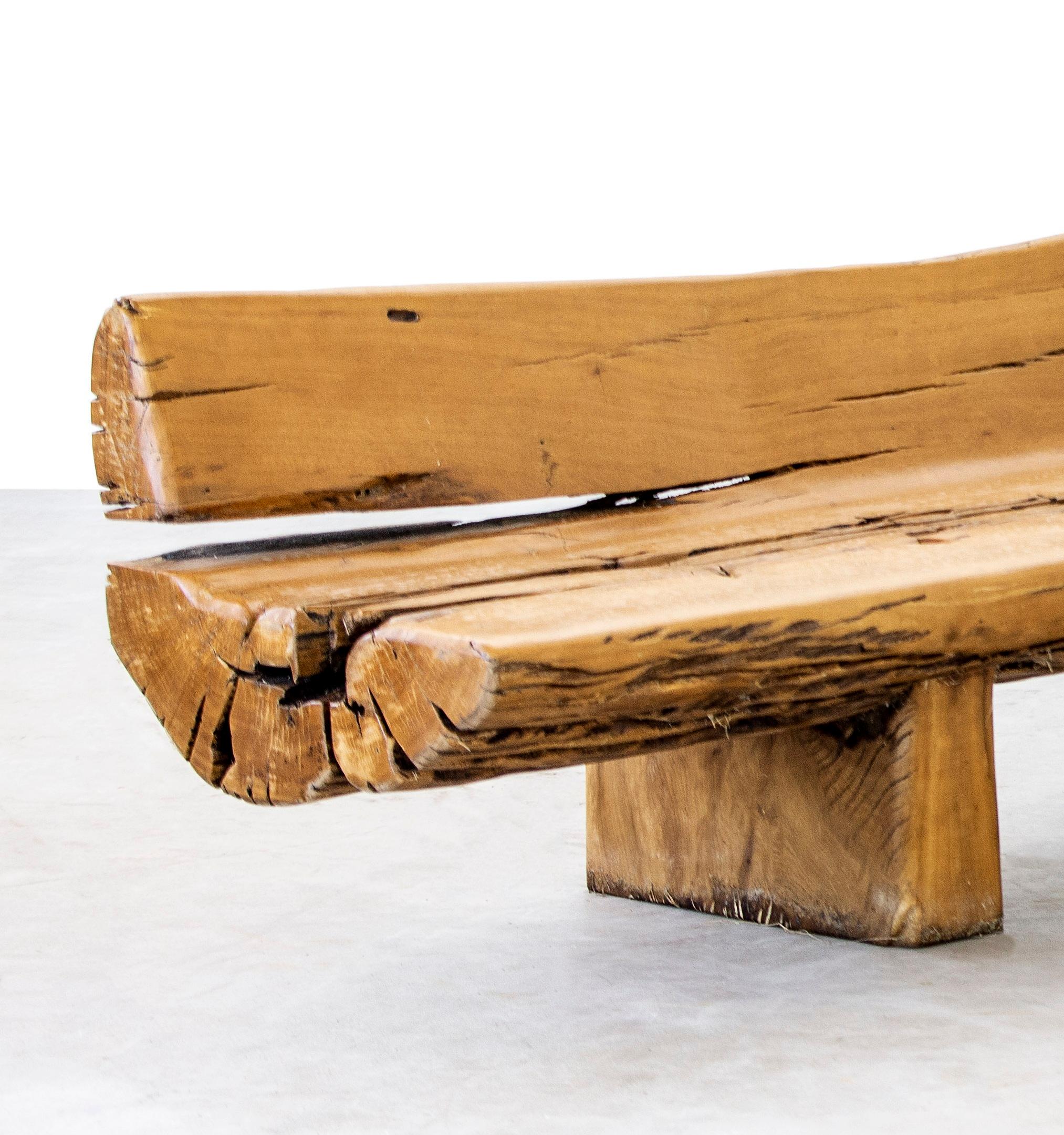 Postmoderno Panchina Tiquara in Wood di Hugo França in vendita