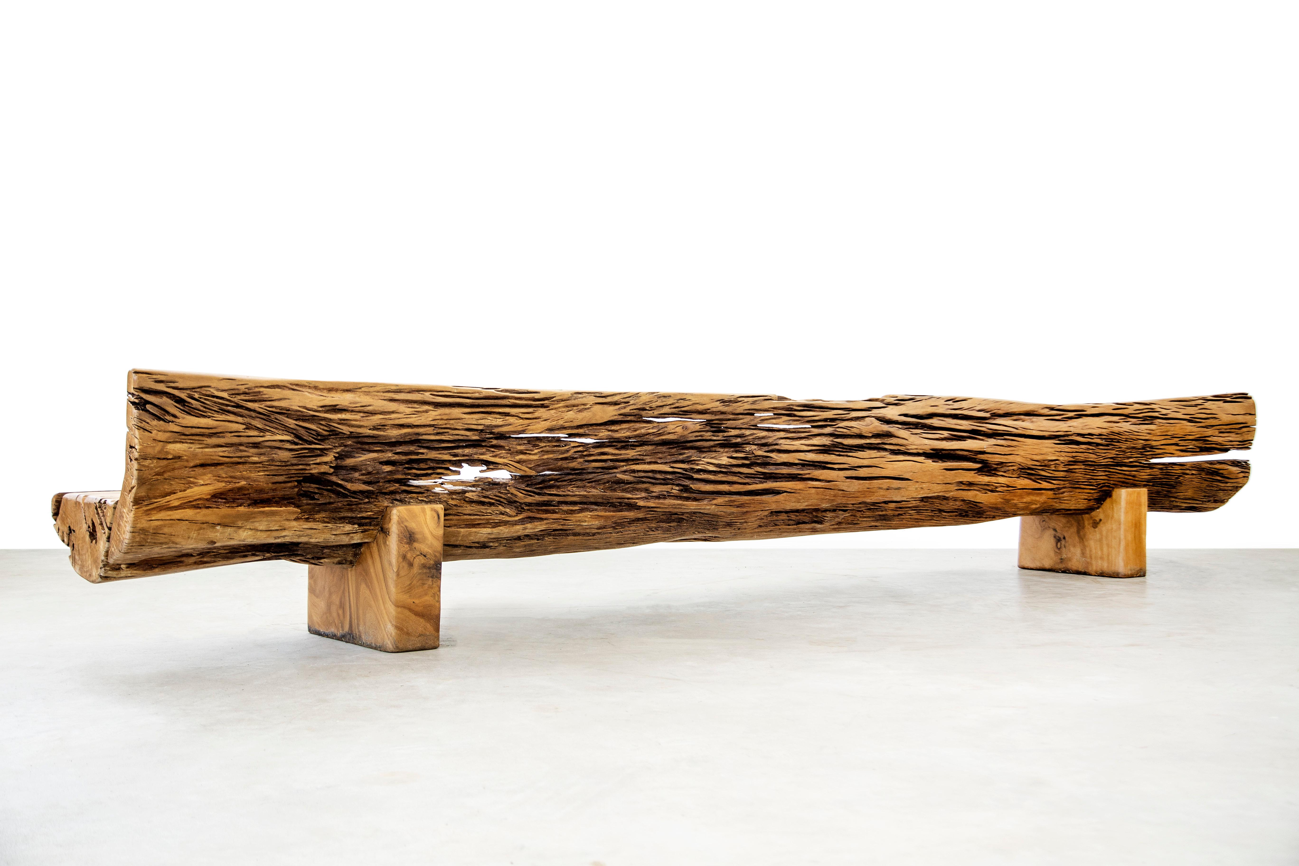 XXI secolo e contemporaneo Panchina Tiquara in Wood di Hugo França in vendita