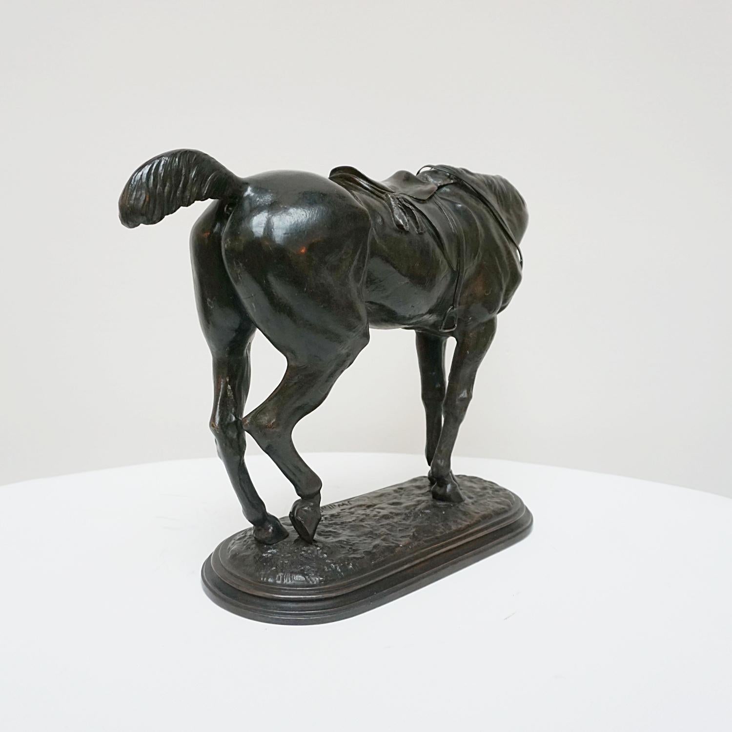 'Tired Hunter' a Late 19th Century Bronze Study by John Willis Good '1845-1878' 2