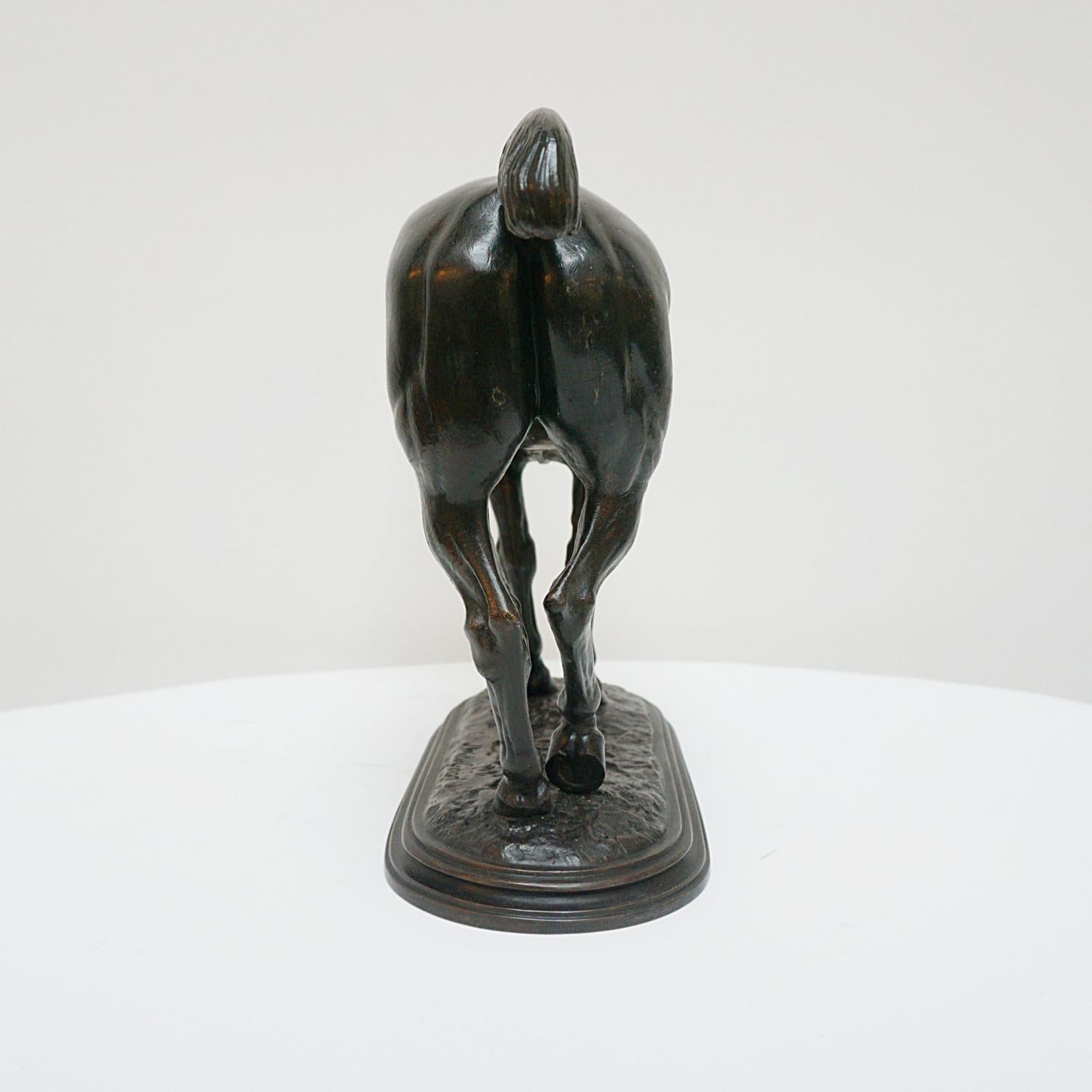 'Tired Hunter' a Late 19th Century Bronze Study by John Willis Good '1845-1878' 3