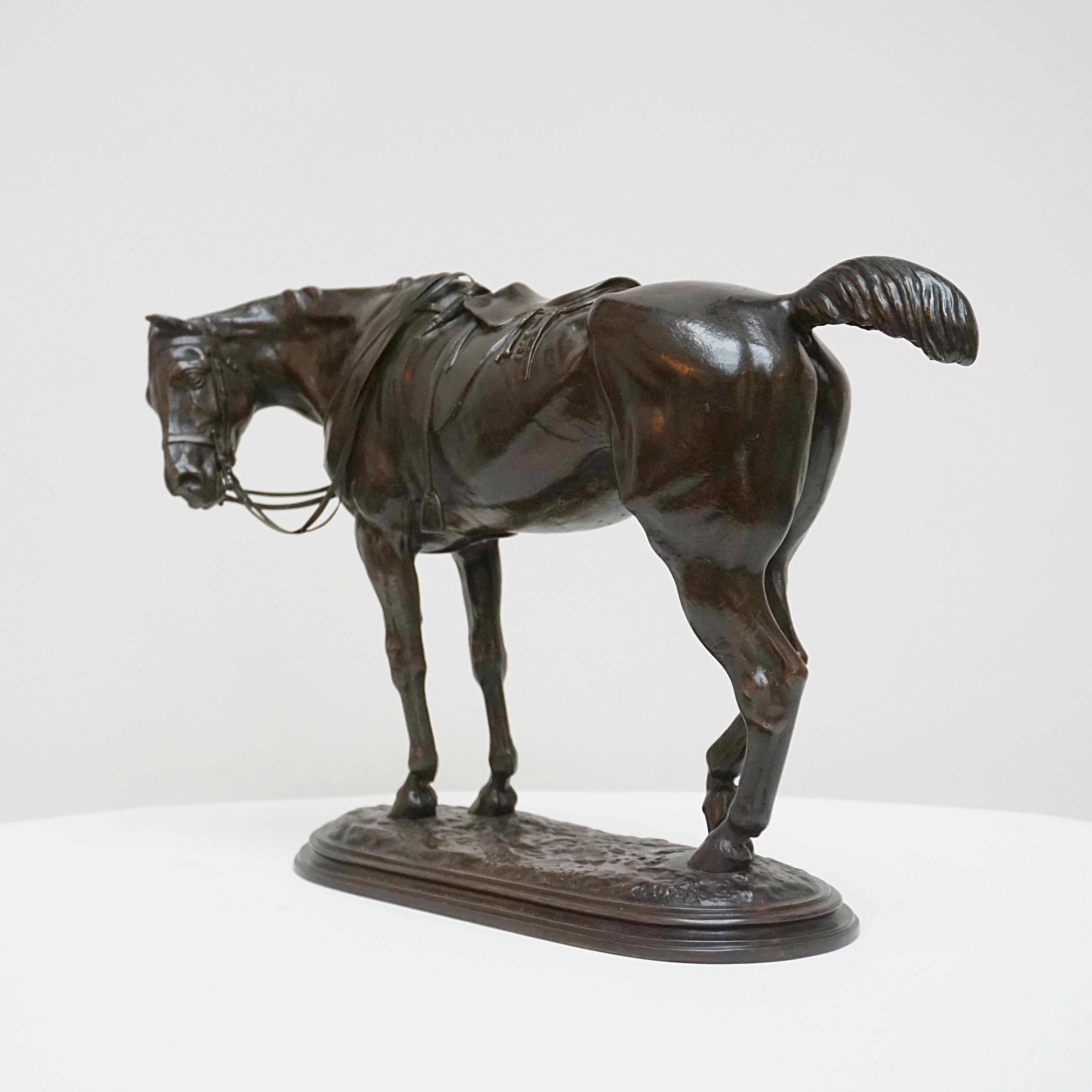 'Tired Hunter' a Late 19th Century Bronze Study by John Willis Good '1845-1878' 4