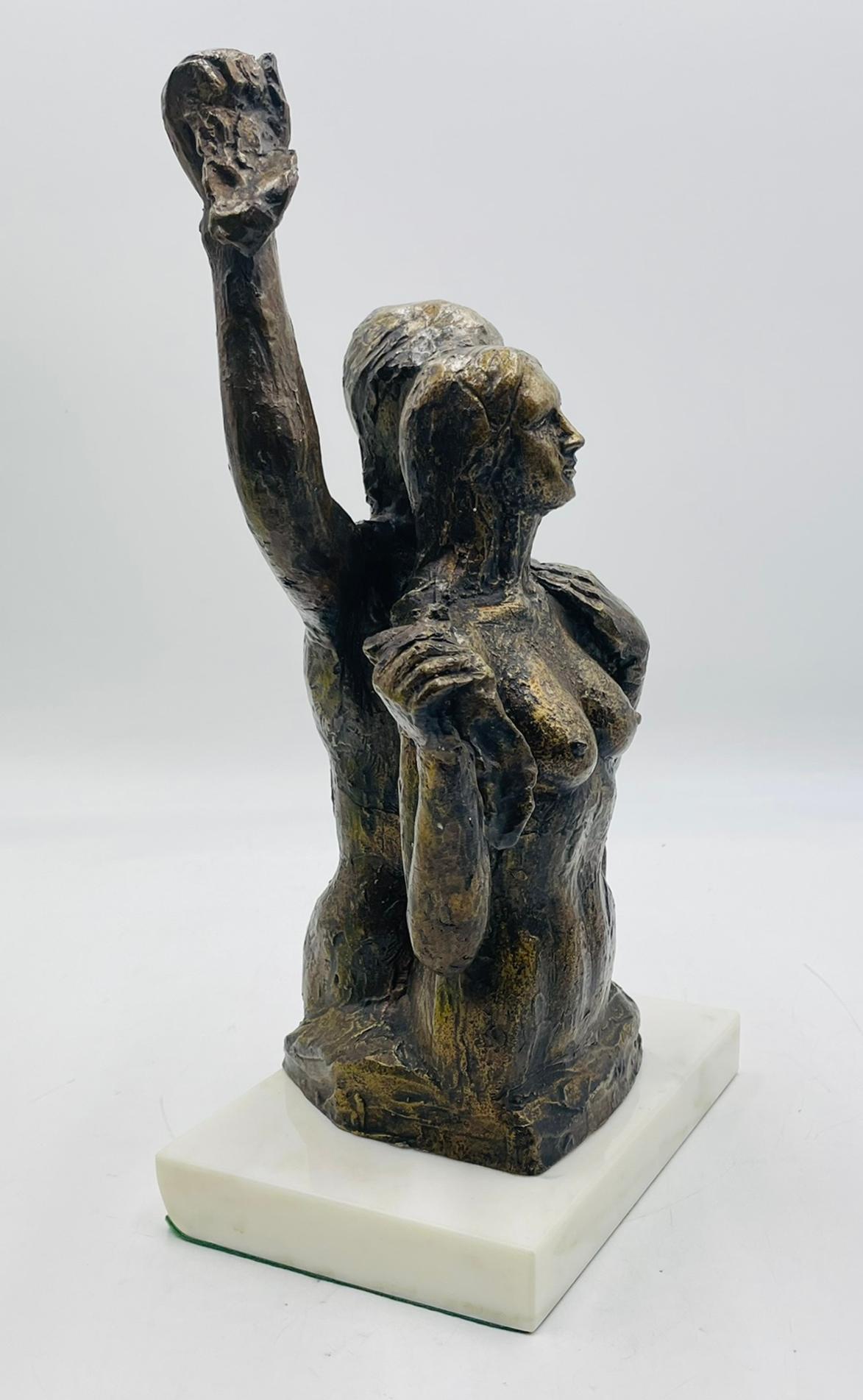 Estetismo Scultura in bronzo 
