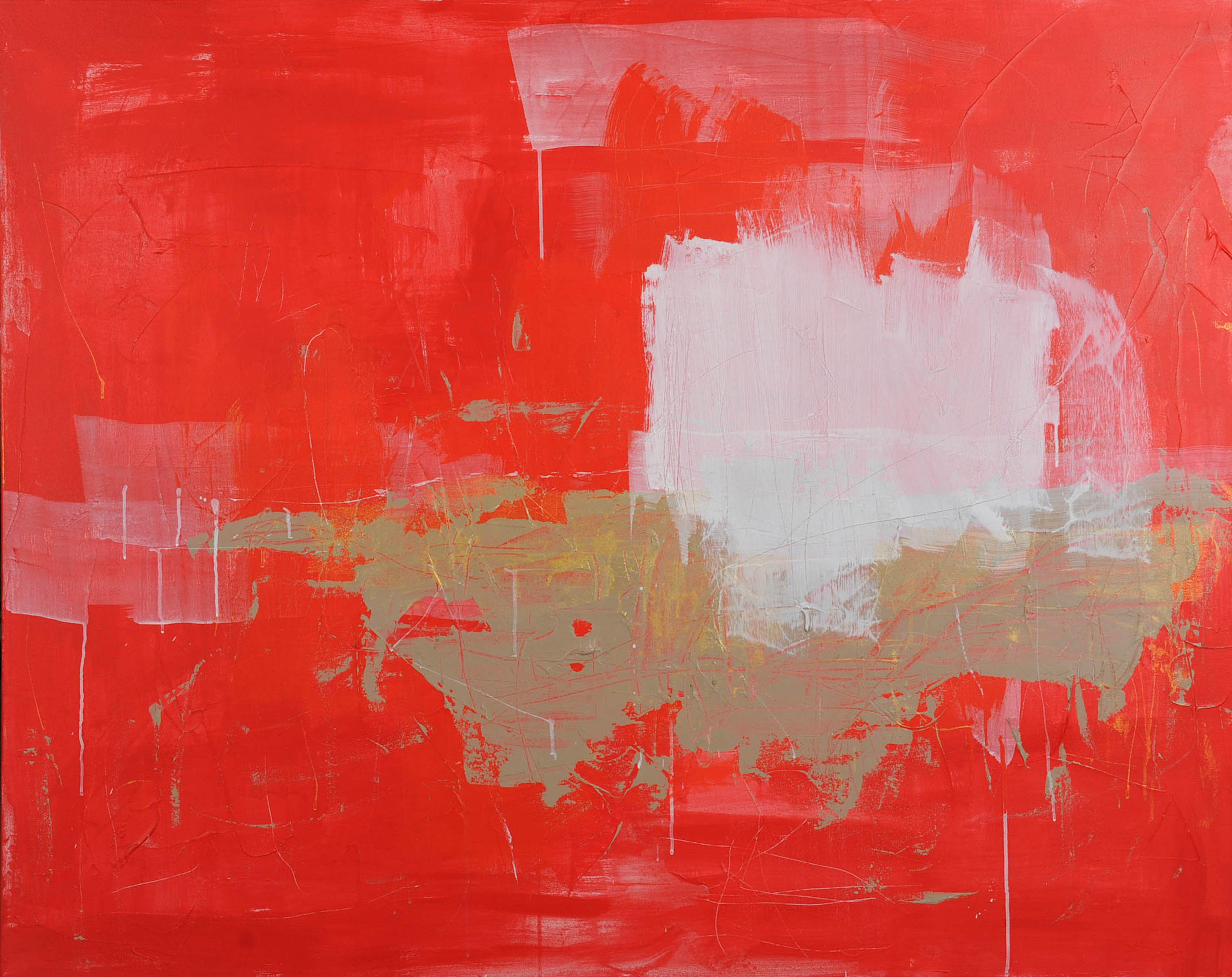 Tiril Benton Abstract Painting - padma, Painting, Acrylic on Canvas