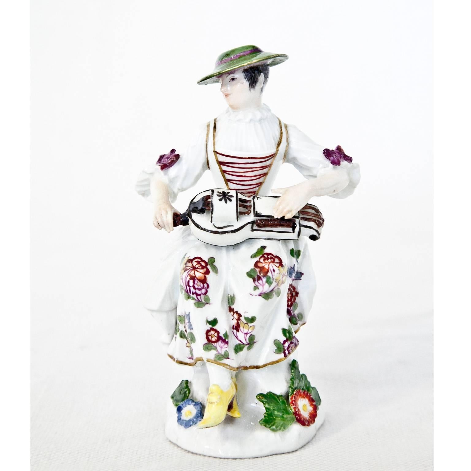 Tirolean Lady, Meissen 18th Century (18. Jahrhundert und früher)