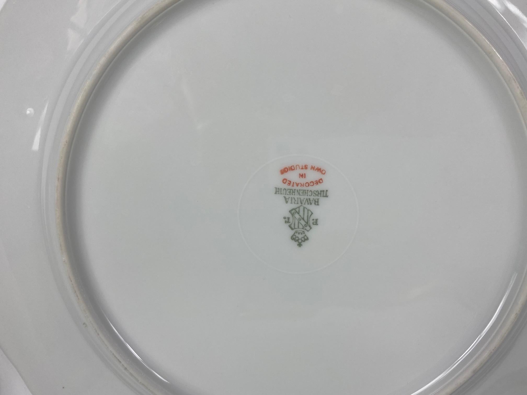 Tirschenreuth Bavaria Platos llanos mediados del siglo XX en venta