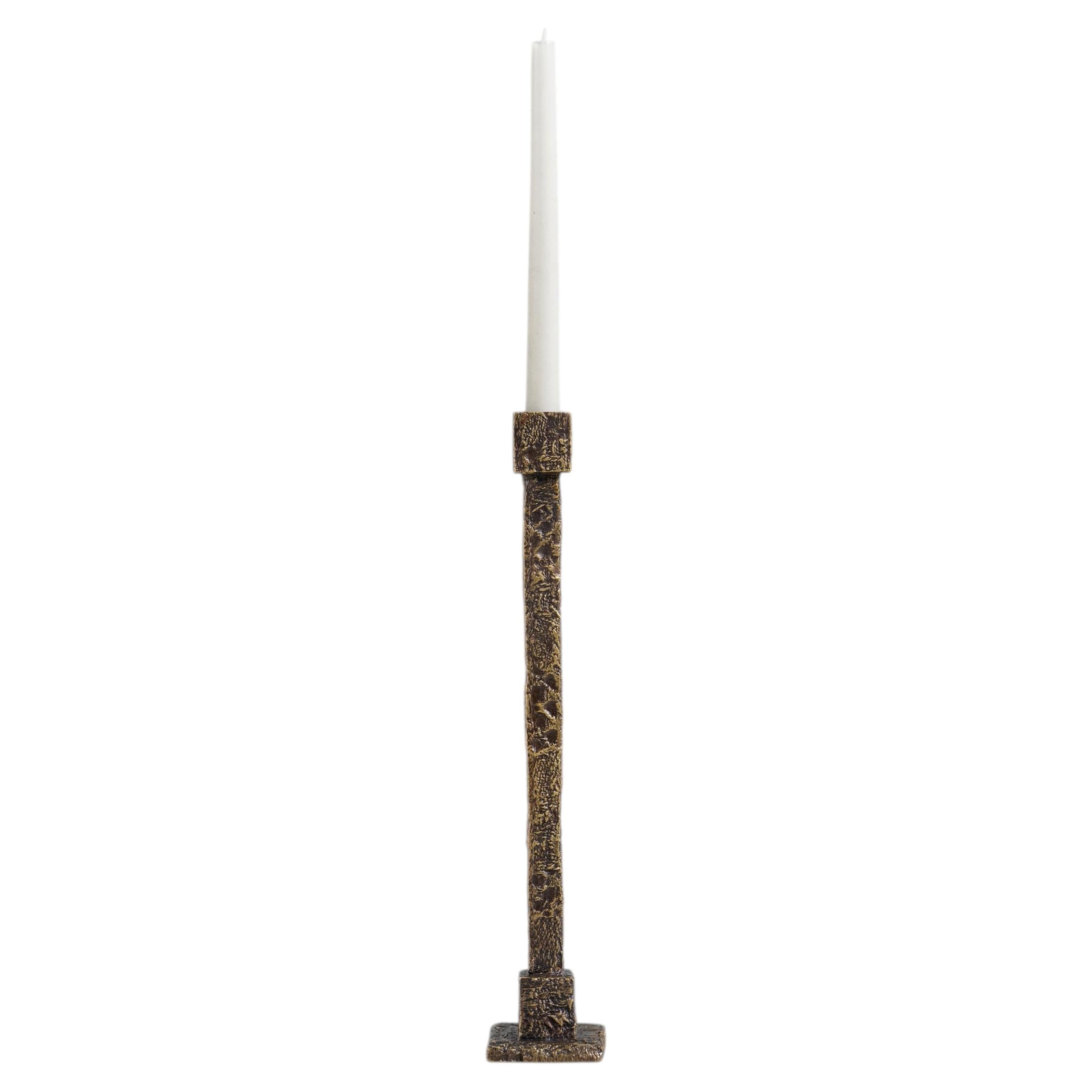 Tiruppur Candle Holder Large in Brass, Viya by Vikram Goyal