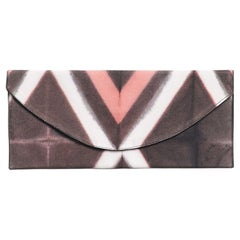 Tisa Bolsa de Algodón Negro Rosa Shibori Hecha a Mano Residuo Cero
