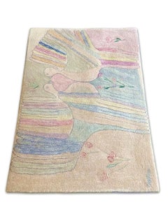Tisca "Cristina" Wool Rug by Van Belkom, Kinderdesign Collection, 1980s
