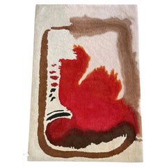 Vintage Tisca Forster Hand-Tufted Wool Rug – 1980s France