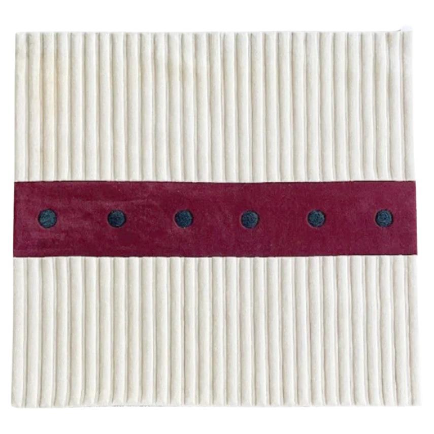 Tisca Meda Hand-Tufted Wool Rug 1980s France