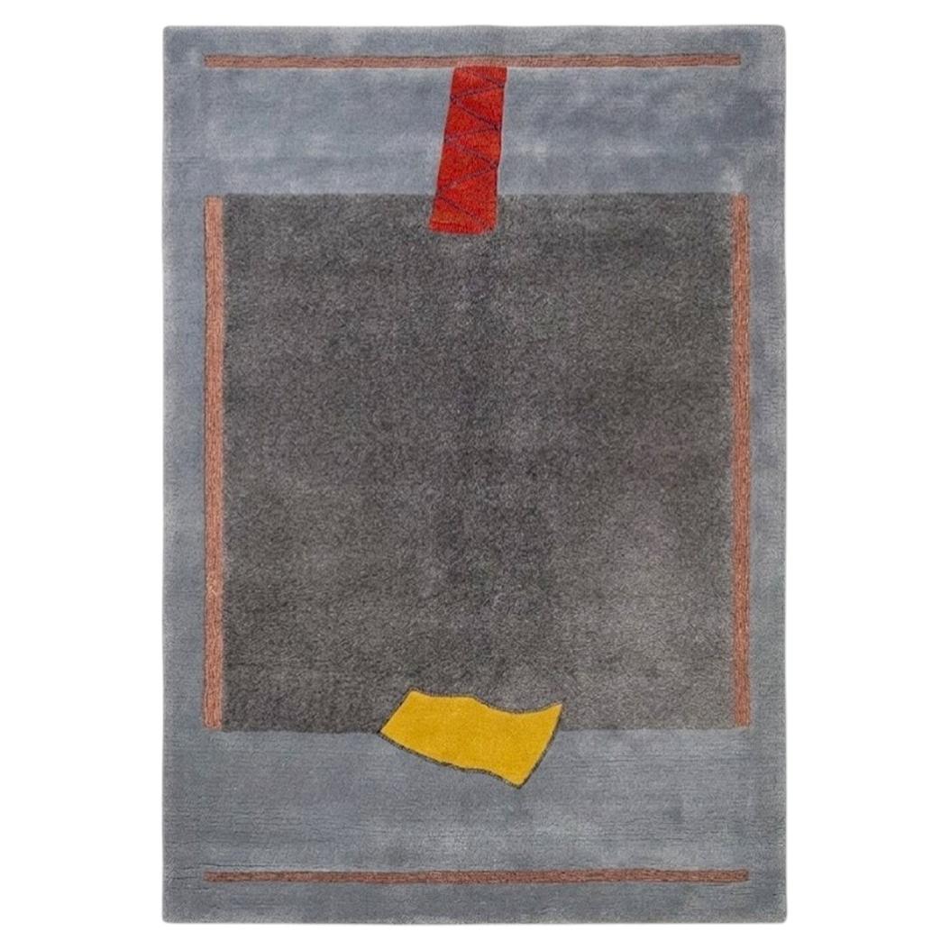 Handgetufteter Wollteppich „Tisca“, modernes Design, Frankreich, 1980er Jahre, 240 × 170 cm