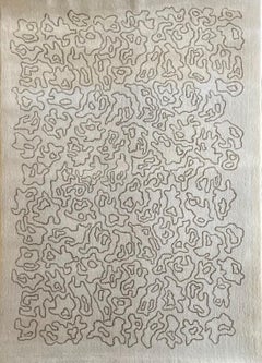 Artisca "Vermont" Hand-Tufted Wool Rug, France 1970s-1980s, 170 × 240 cm