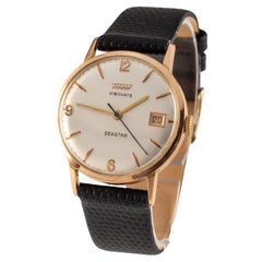 Tissot 14k Rose Gold Visodate Seaster Automatic Men's Watch 27B.621
