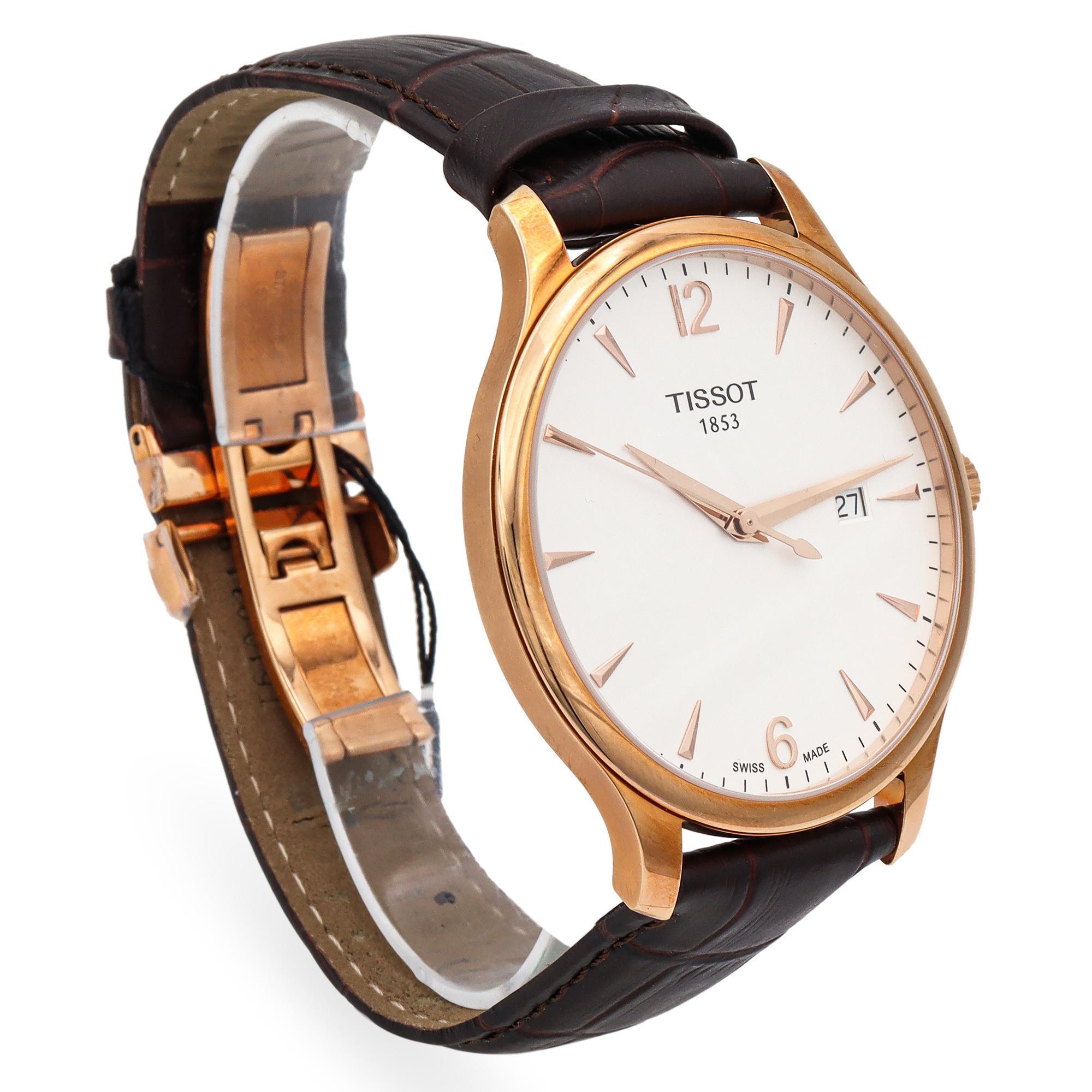 Uomo TISSOT 1853 Orologio da uomo con data al quarzo in acciaio inossidabile in vendita