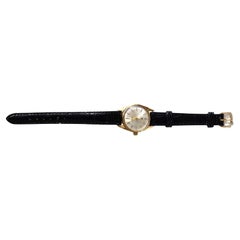 Montre femme Tissot Automatic Seastar Diamond 18K Yellow Gold Vintage