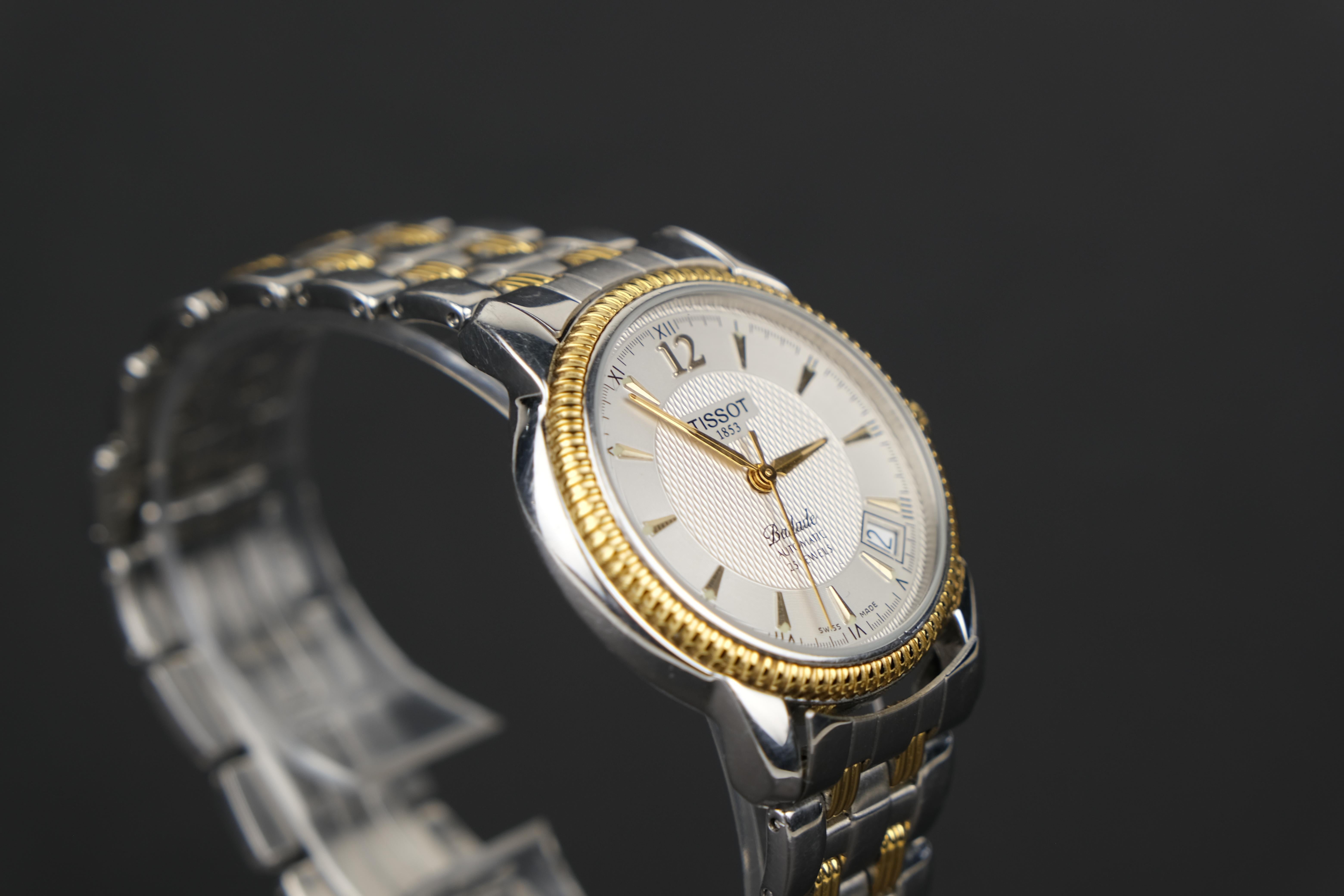 tissot 1853 ballade automatic 25 jewels price