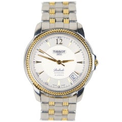 Tissot "Ballade" Exhibition Back Two-Tone Stainless Steel Automatic Wristwatch