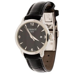 Tissot Black l T-Classic Everytime T057210A Women's Wristwatch 28 mm