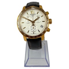 Tissot Brown Leather Gold Men's Watch