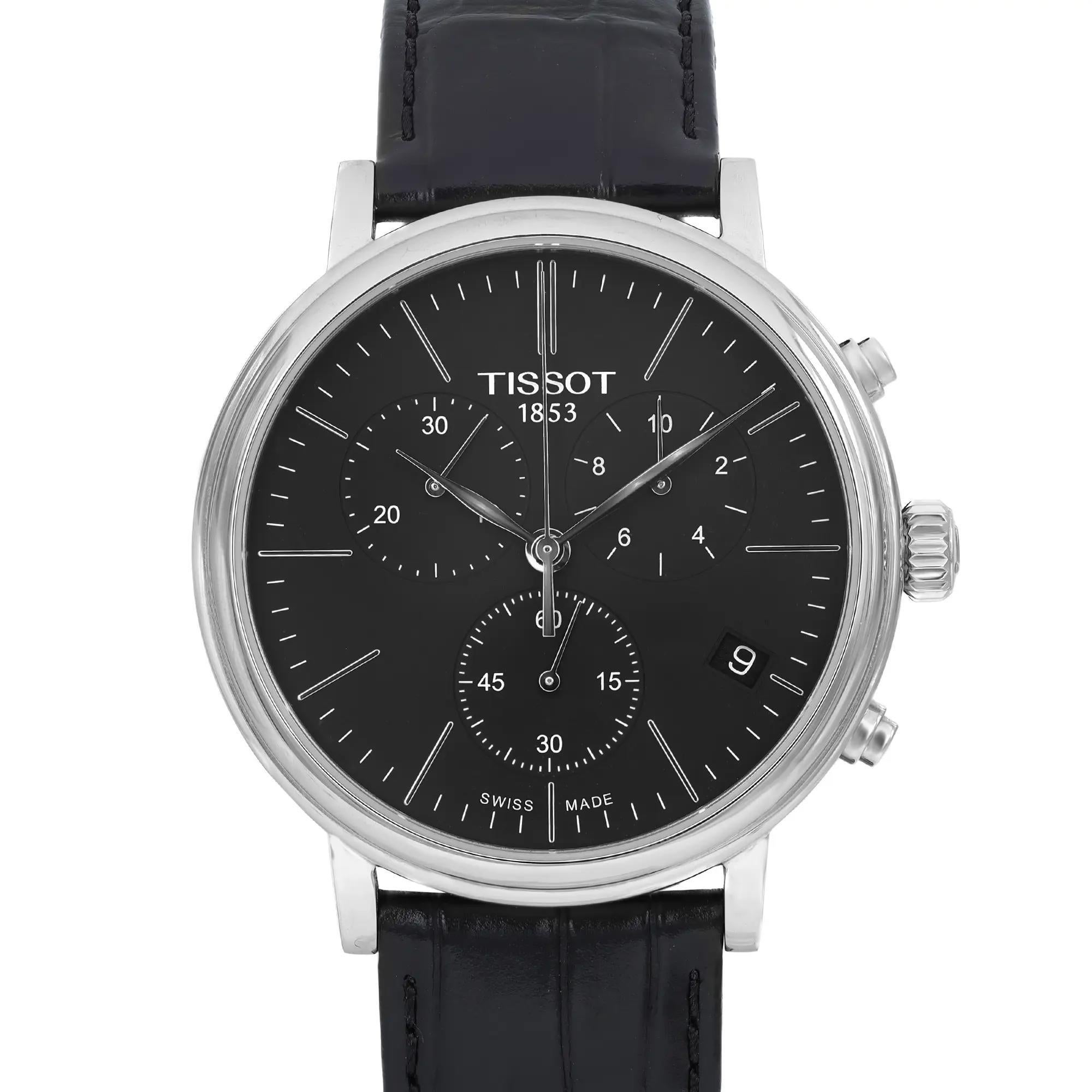 tissot blaues zifferblatt