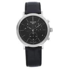 Tissot Carson Premium 41mm Steel Black Dial Quartz Men Watch T122.417.16.051.00