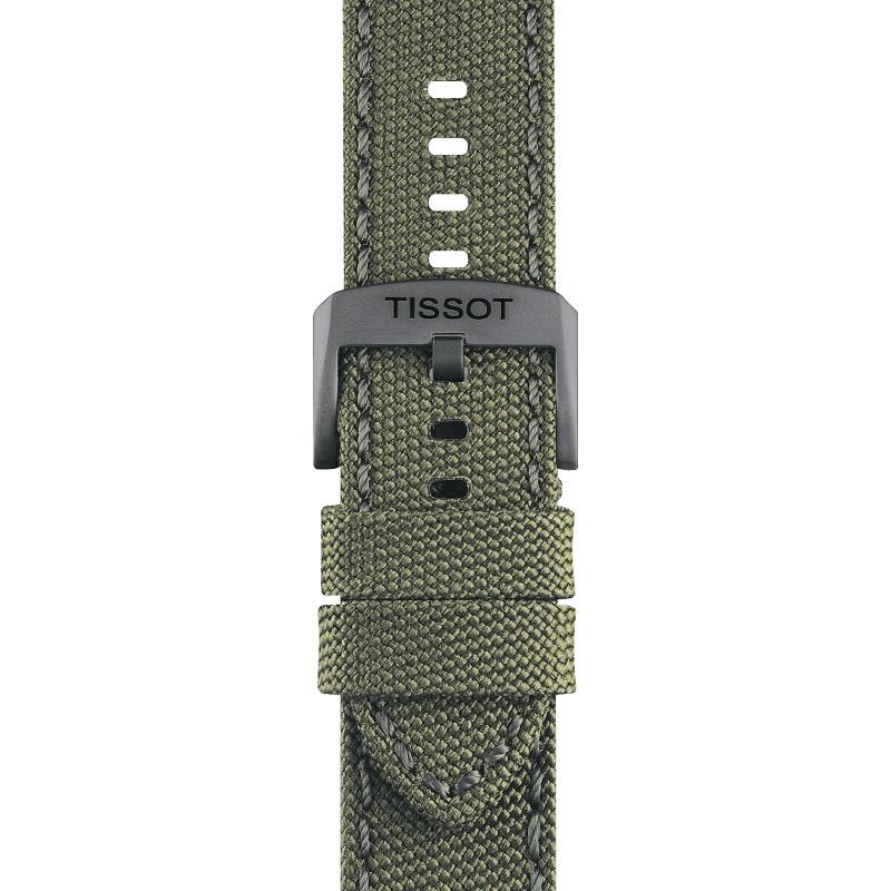 Collection 	T-Sport
Gender 	GENT
Case shape 	ROUND
Water resistance 	Water-resistant up to a pressure of 10 bar (100 m / 330 ft)
Case Material 	316L stainless steel case with grey PVD coating
Length (mm) 	45
Width (mm) 	45
Lugs (mm) 	22
Thickness
