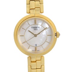 Tissot Flamingo Steel White MOP Dial Ladies Quartz Watch T094.210.33.111.00