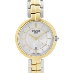 Tissot Flamingo Steel Two-Tone MOP Dial Quartz Ladies Watch T094.210.22.111.01