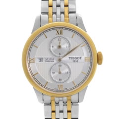 Tissot Le Locle Zweifarbige Automatikuhr aus Stahl und Silber T006.428.22.038.02