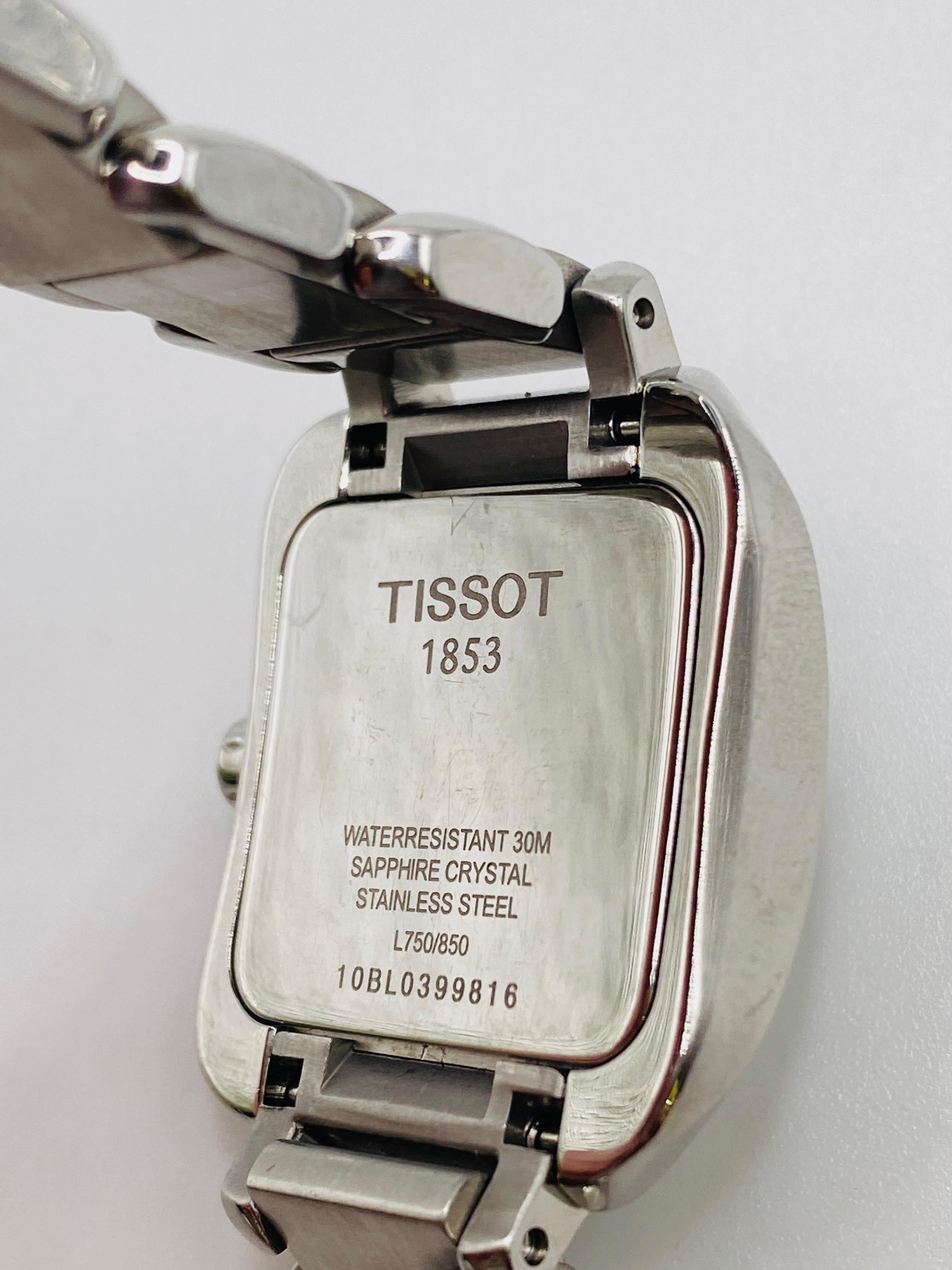 Tissot Perlmutt & Diamant Uhr (Einfacher Schliff)