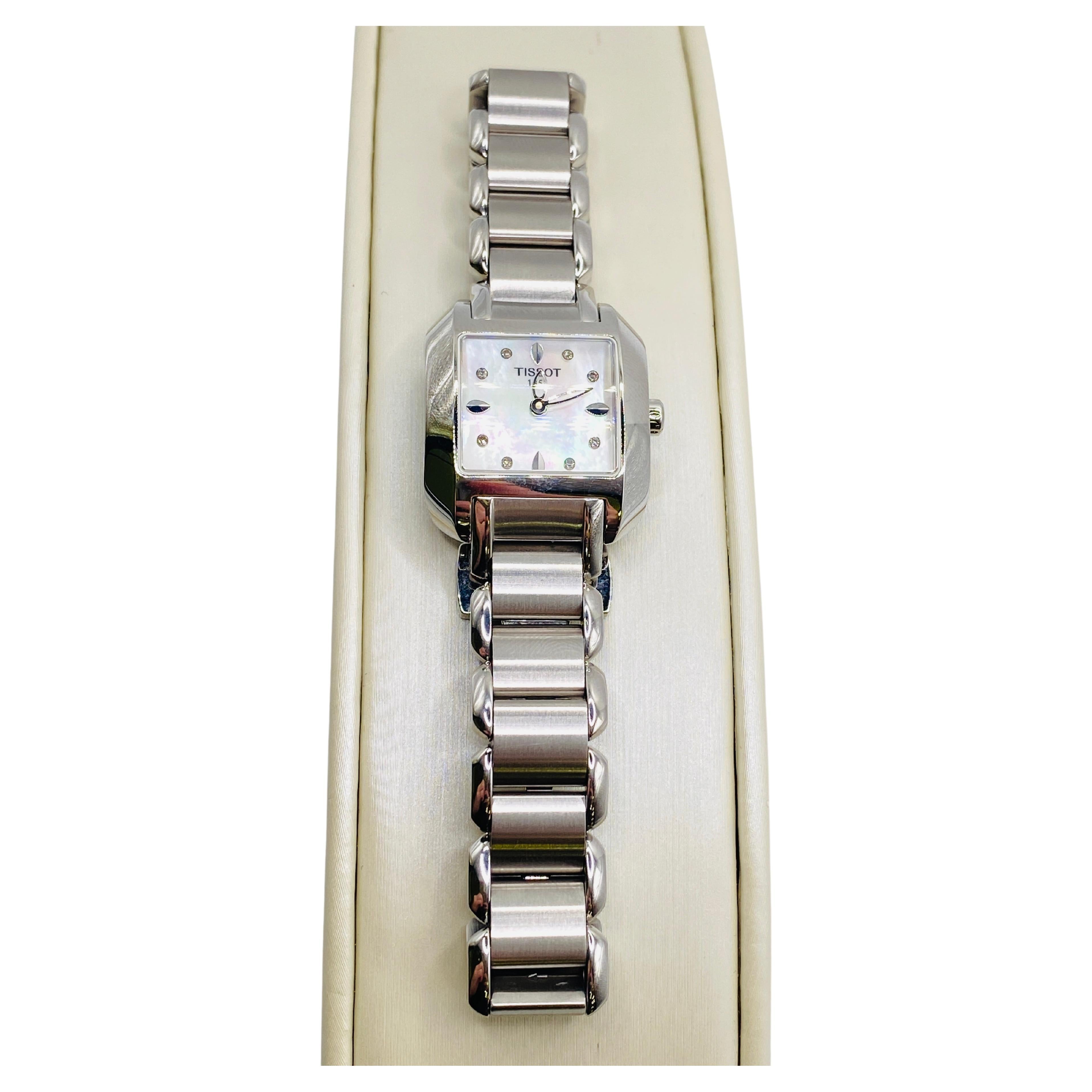 Tissot Mother of Pearl & Diamond Watch