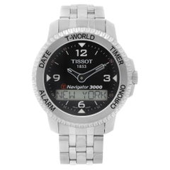 Tissot Navigator 3000 Steel Black Dial Mens Quartz Watch T96.1.488.52