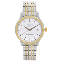 Tissot Powermatic Steel Weißes Zifferblatt Automatik Herrenuhr T085.407.22.011.00