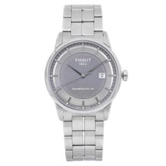 Montre automatique Tissot Powermatic 80 anthracite à cadran en acier T086.407.11.061.00