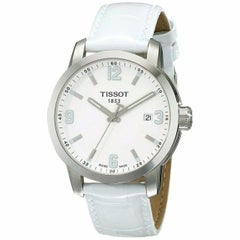 Tissot PRC 200 Steel White Dial Quartz Unisex Watch T0554101601700