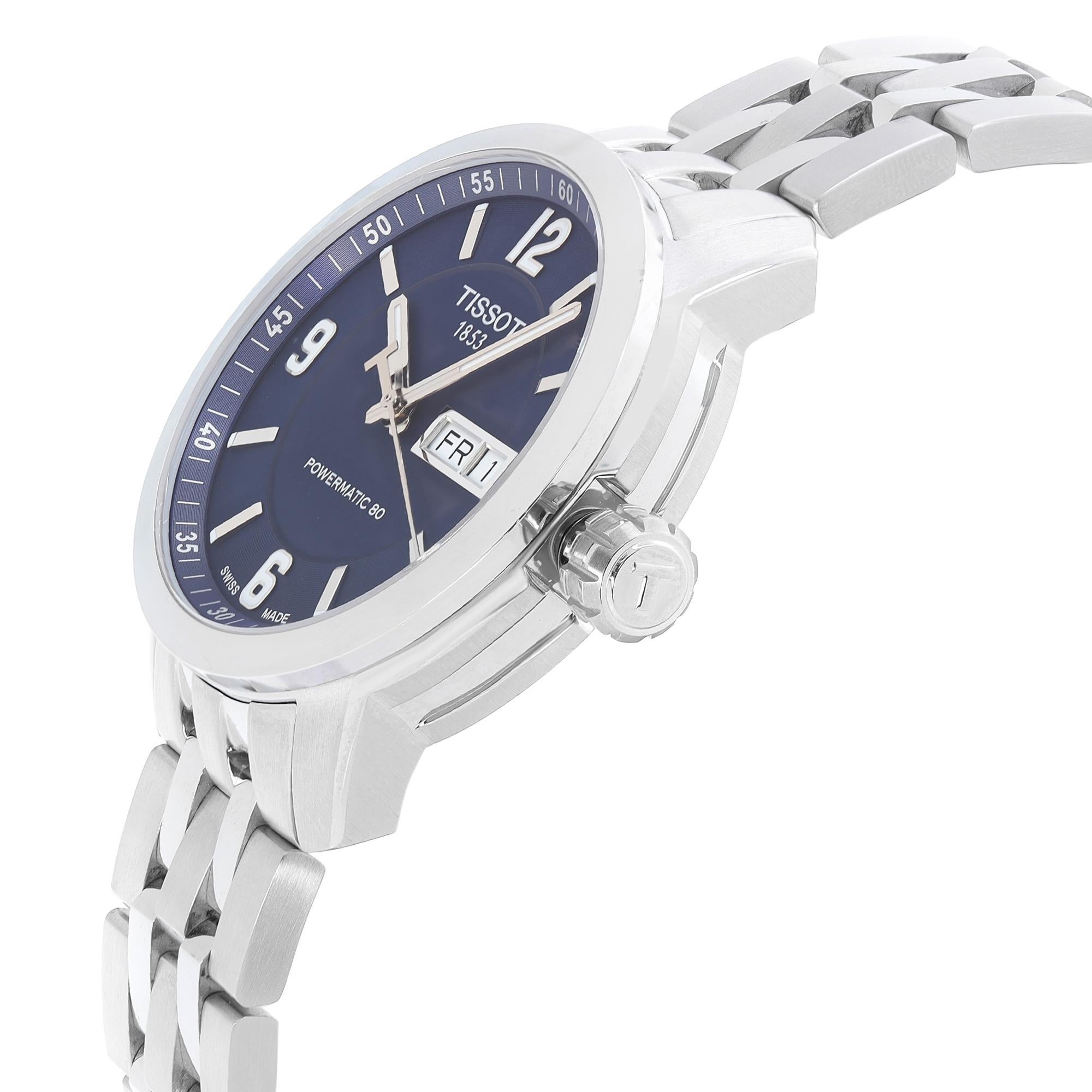 tissot prc 200 blue