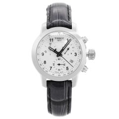 Used Tissot PRC200 Steel Silver Dial Ladies Quartz Watch T055.217.16.032.02