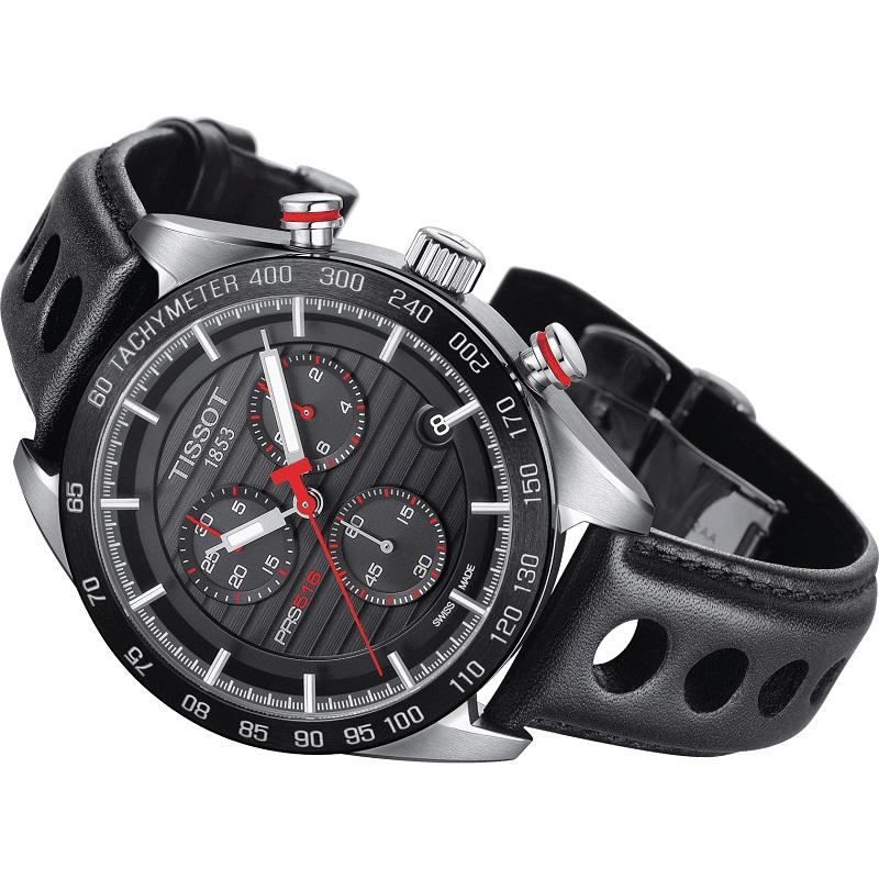 Collection 	T-Sport
Gender 	GENT
Case shape 	ROUND
Water resistance 	Water-resistant up to a pressure of 10 bar (100 m / 330 ft)
Case Material 	316L stainless steel case
Length (mm) 	42
Width (mm) 	42
Lugs (mm) 	20
Thickness (mm) 	12.12
Case Ceramic