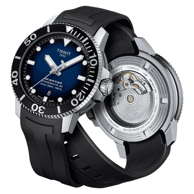 Tissot SeaStar 1000 PowerMatic 80 Men's Watch T1204071704100 1