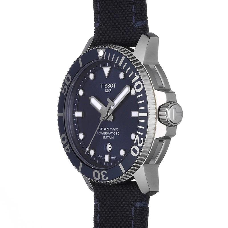 Collection 	T-Sport
Gender 	GENT
Case shape 	ROUND
Water resistance 	Water-resistant up to a pressure of 30 bar (300 m / 1000 ft)
Case Material 	316L stainless steel case
Length (mm) 	43
Width (mm) 	43
Lugs (mm) 	21
Thickness (mm) 	12.7
Case options