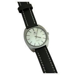 Tissot Seastar, 'Jumbo', Stainless Steel, Manual Wind, c 1970, Light Patination.