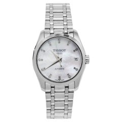 Tissot Stainless Steel Couturier Quartz Women's Wristwatch