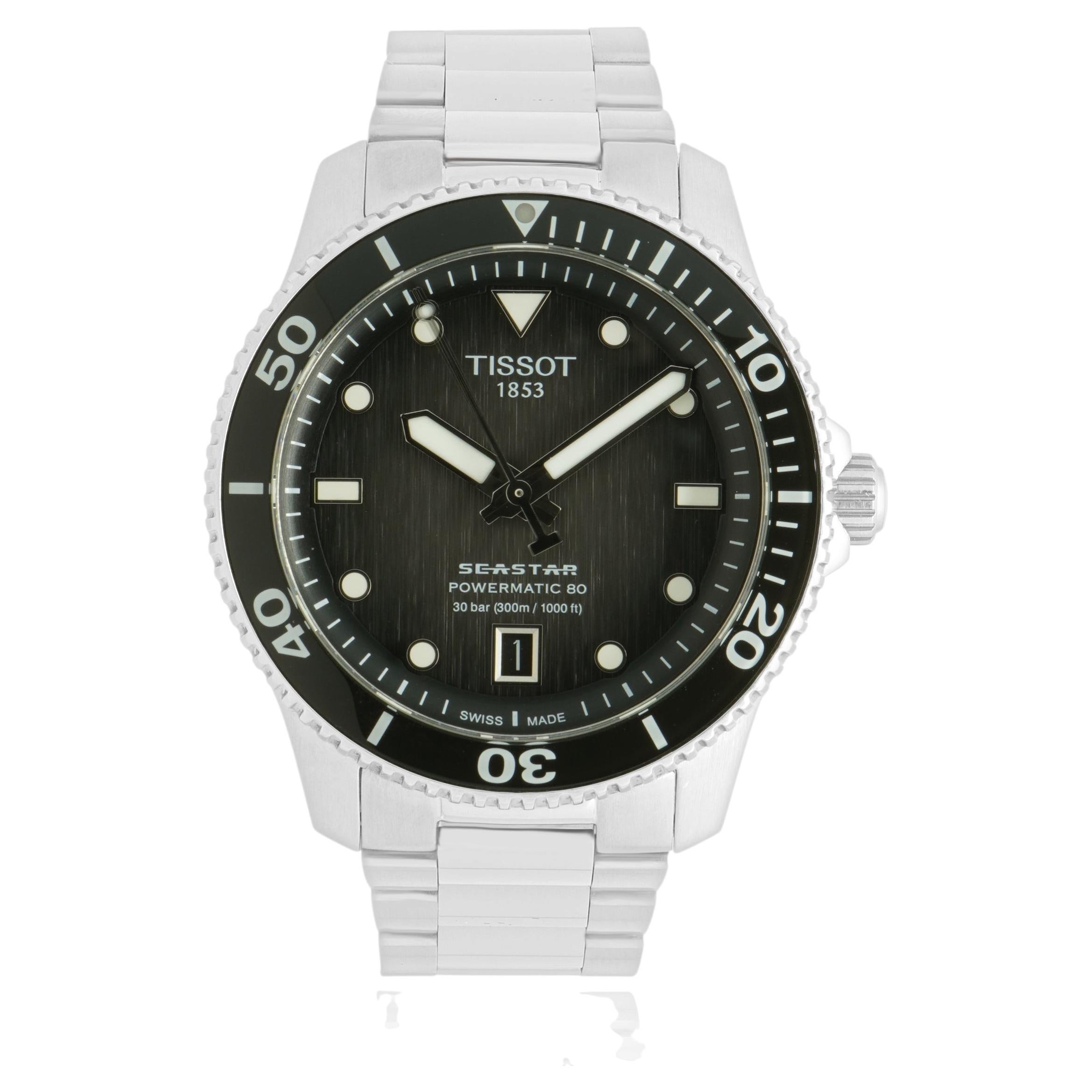 Tissot Seastar 1000 Dive de acero inoxidable, 40 mm