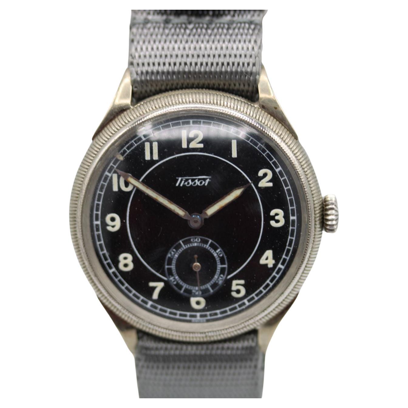 Tissot Tochter sekundiert Cal. 27 Tschechisches Militar im Angebot bei 1stDibs