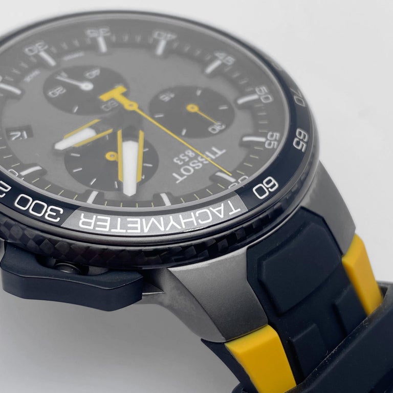 Tissot TBike Steel Chronograph Black Dial Quartz Mens Watch T111.417