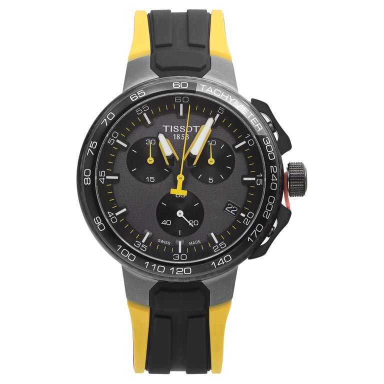 Tissot TBike Steel Chronograph Black Dial Quartz Mens Watch T111.417