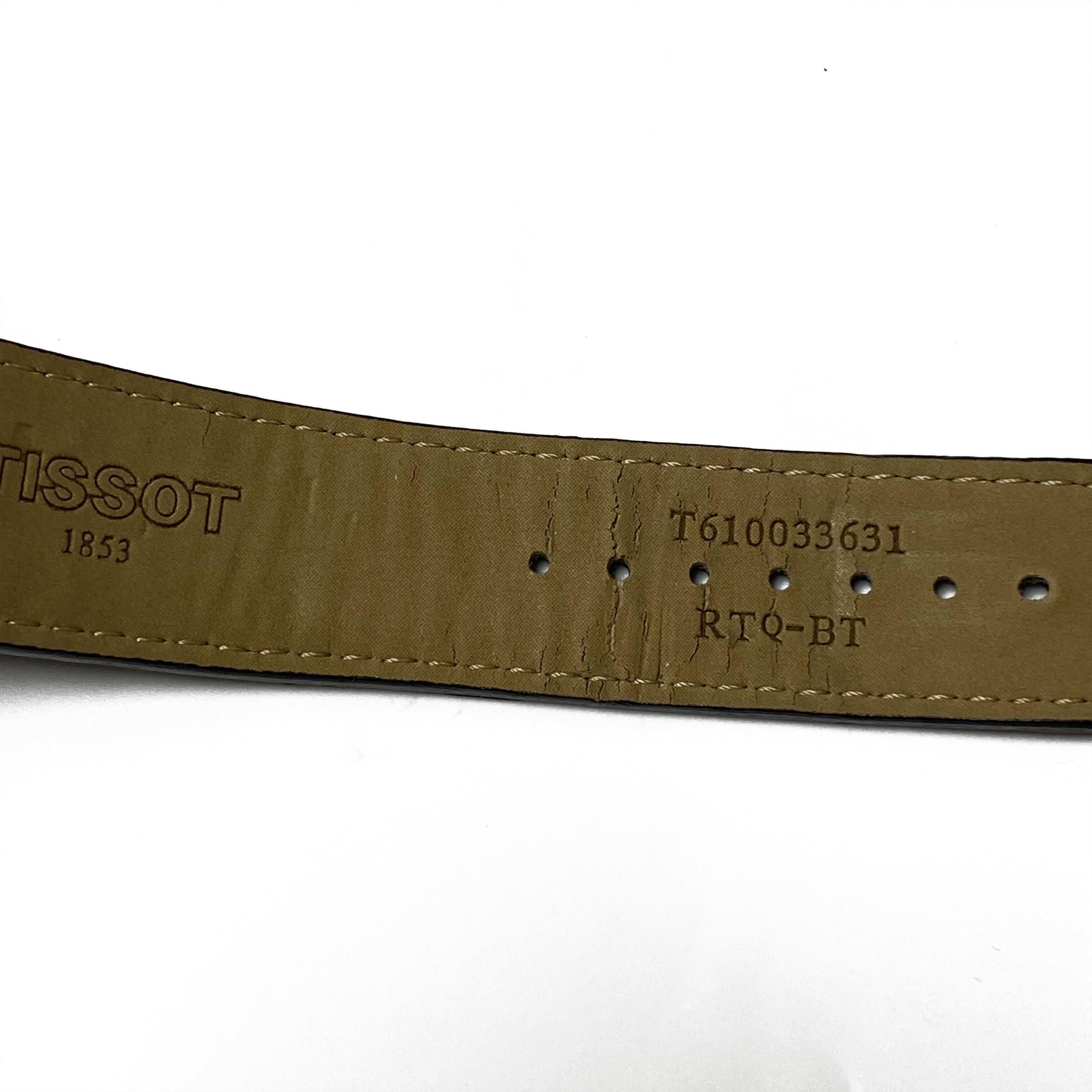 Men's Tissot T-Classic 41mm Steel Black Dial Automatic Mens Watch T086.408.16.051.00 For Sale